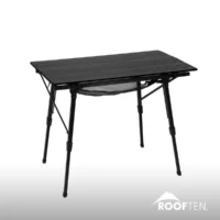 Mesas plegables negra